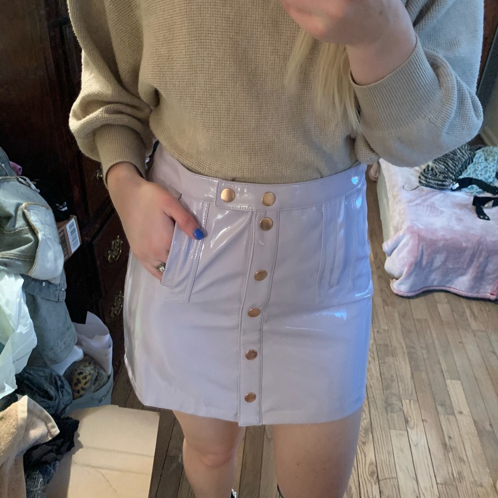 FOREVER 21 LILAC SKIRT - Picture 8 of 8